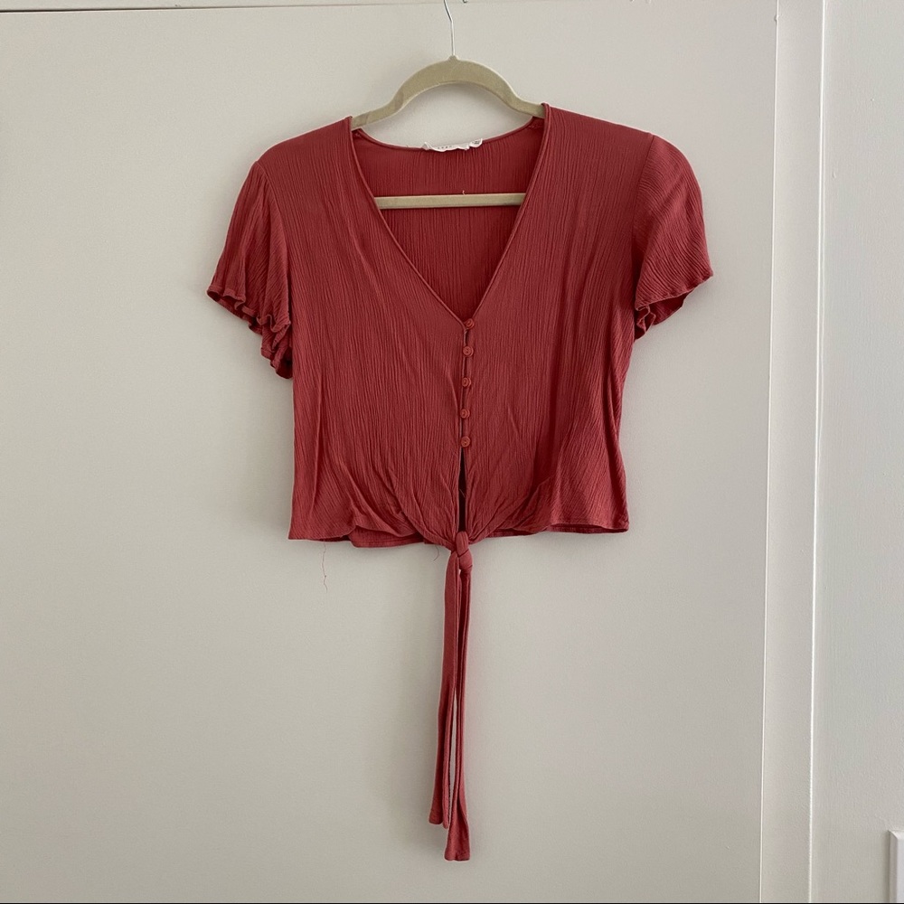 Rose Crop Top